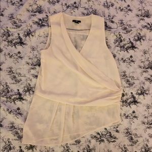 Off-white draped shirt