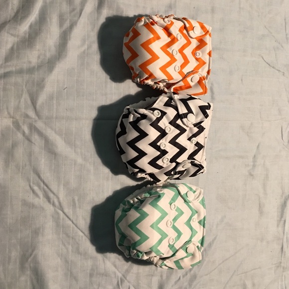 All In One Cloth Diapers chevron