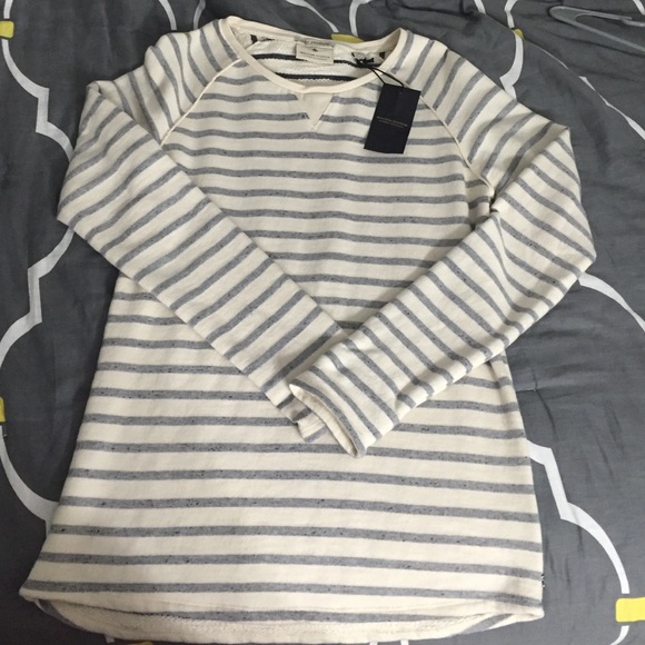 Maison Scotch Sweaters - NWT Maison Scotch striped pullover