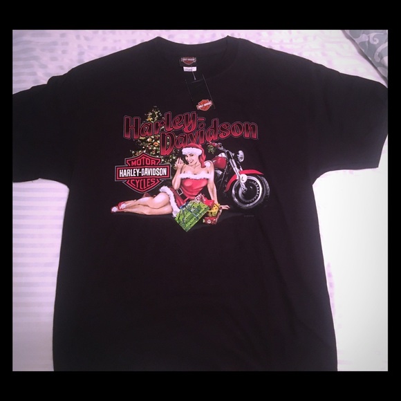 2022 Harley Davidson Christmas Shirts HarleyDavidson Shirts Harley Davidson Vegas Christmas Shirt Mens