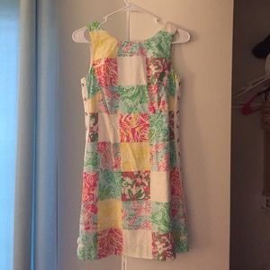 Lilly Pulitzer patchwork shift. Size 00
