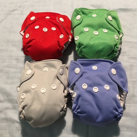 All in one cloth diapers