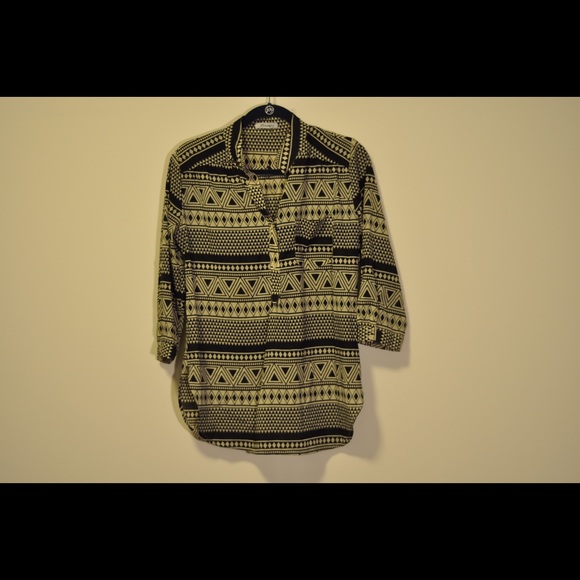 Tops - Tribal Print Tunic