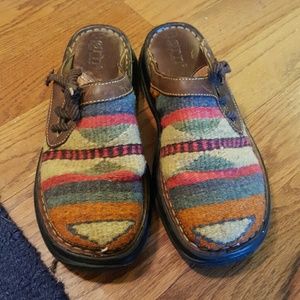 Born Leather and Wool Clogs MAKE OFFER