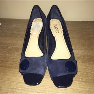 Franco Sarto shoes. Navy!
