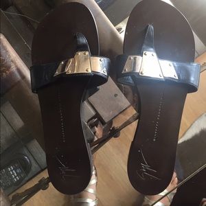 Giuseppe Zanotti (used) black sandals