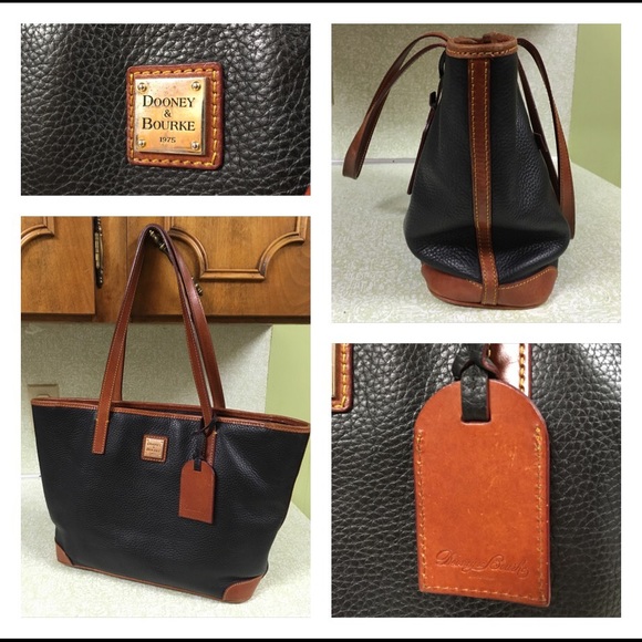 Dooney & Bourke Handbags - Dooney & Bourke Tote Brown & Black