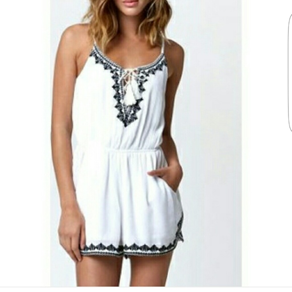 White romper
