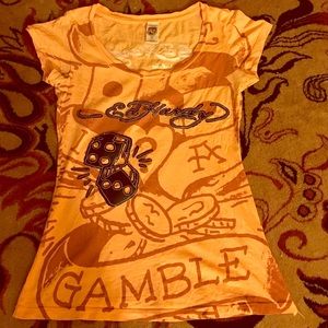 Ed hardy size small tee