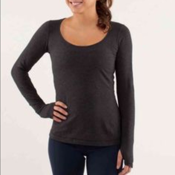 Lululemon Scoop Neck Long Sleeve