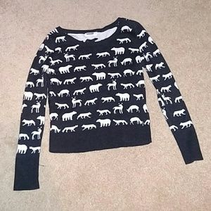 Garage animal sweater size m