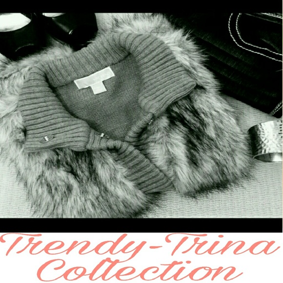 🔴HP Michael Michael Kors - Faux Fur Vest - Picture 2 of 3