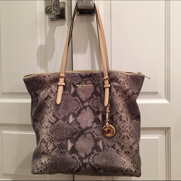 Faux snake skin Michael Kors