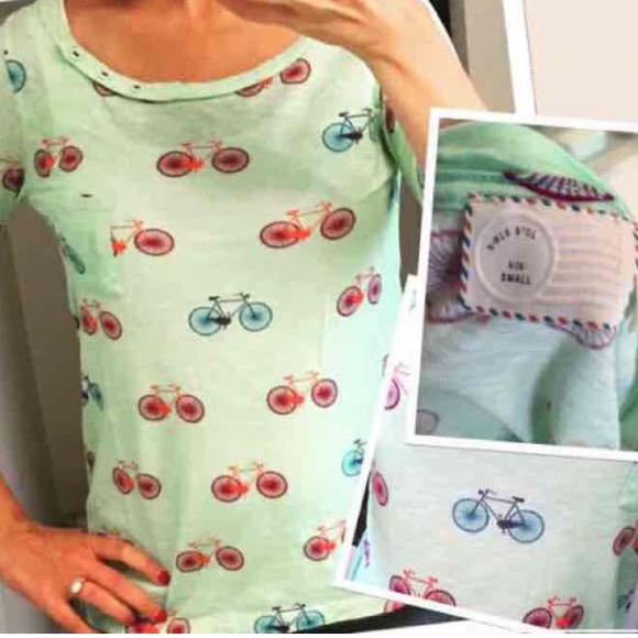 Anthropologie bicycle top