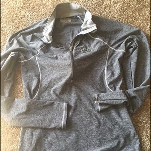 Notre Dame Half-Zip Jacket/Top