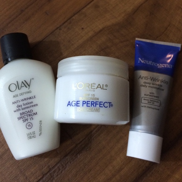 Lot of moisturizers bundle skin care