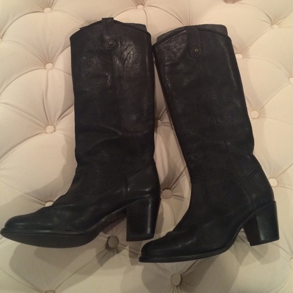 Frye Shoes - FRYE Jackie button heeled boots