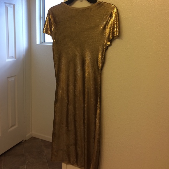 🔥🔥👀 GOLD NWT MICHAEL MICHAEL KORS DRESS👀🔥🔥 - Picture 4 of 4