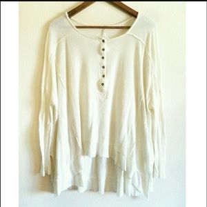 Free people Benedict Henley high low top⭐️⭐️⭐️⭐️⭐️