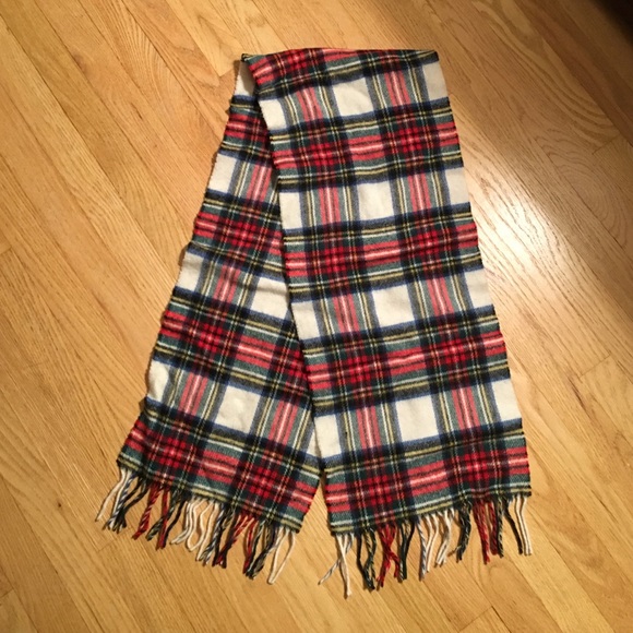 LL Bean Plaid Scarf- Never been worn