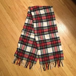 LL Bean Plaid Scarf- Never been worn