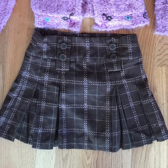 💜NORDSTROM💜 PLEATED SKIRT & SWEATER SET SIZE 9 - Picture 3 of 4