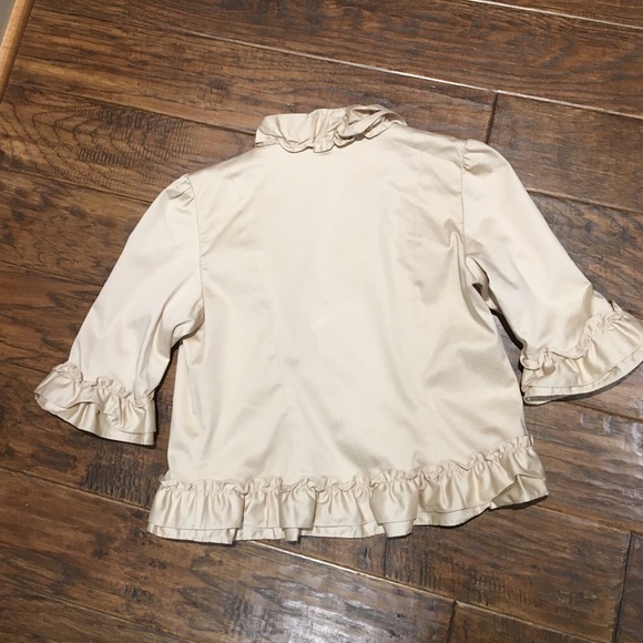 SOLD - Ruffle Jacket - Picture 2 of 3