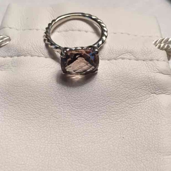 David yurman morganite cable ring