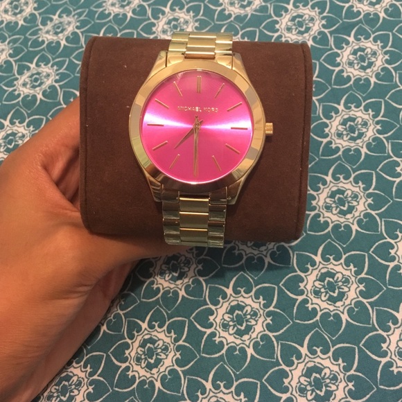 Pink Michael Kors Watch