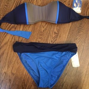 Tommy Bahama Strapless Bathing Suit