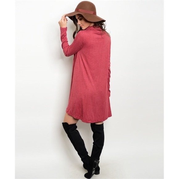 Burgundy Dress - Picture 2 of 3