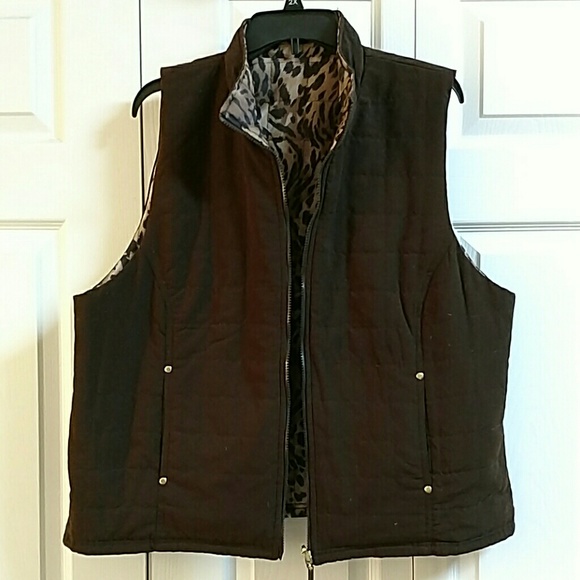 Karen Scott Reversible Vest