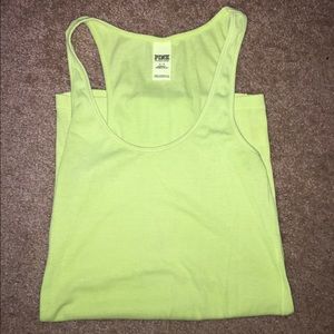 Neon Green Victoria's Secret Tank top