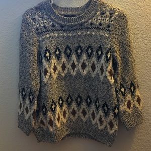 H&M - ARGYLE SWEATER