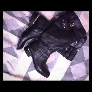 Franco Sarto Celeste Riding Boots-Wide Calf Sz 9