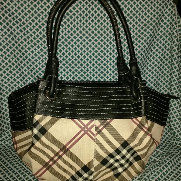 🎒Big Cream Stripe Hobo🎒