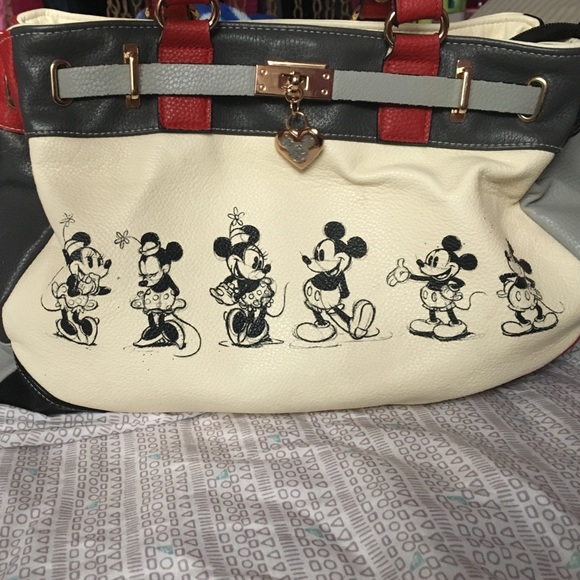 Mickey And Minnie Mouse Handbag - image 1