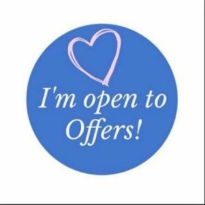 Open to reasonable offers!