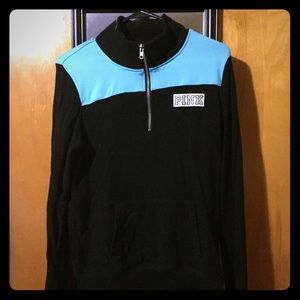 Victoria's Secret PINK Crew Neck Half Zip