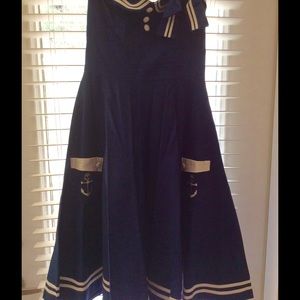 Nautical sailor dress. Size med