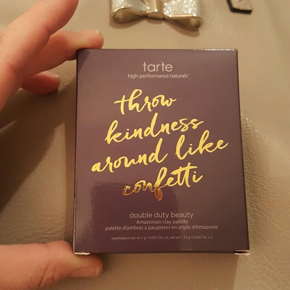 Tarte throw kindness around like confetti