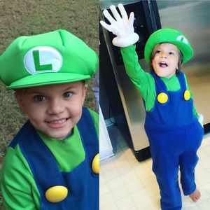Boys 6 Luigi Halloween Costume