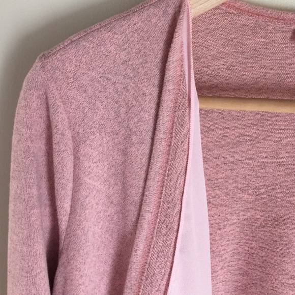 Last One ‼️Chic Blush Pink Cardigan - Picture 3 of 4