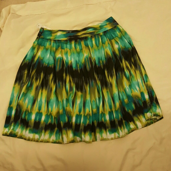 Beautiful window pane colored skirt