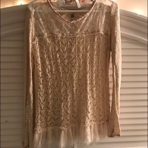 Open Back Frill Sweater