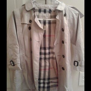 Girls Burberry coat