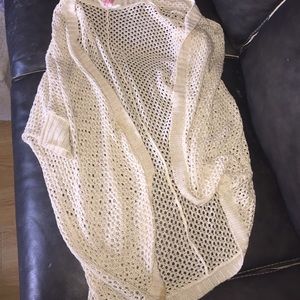 Harlequin knitted Cover up