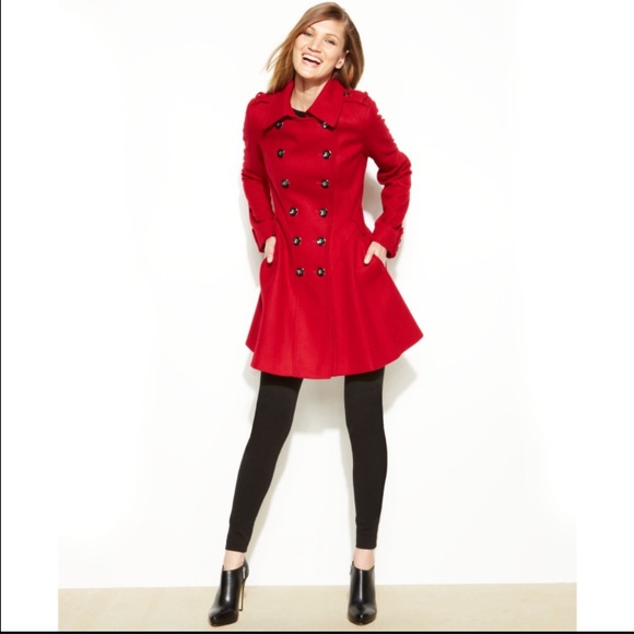 Via Spiga Jackets & Blazers - HP🌟Via Spiga double breasted red peacoat