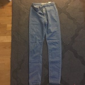 Topshop high waist jeans