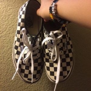 Checkered Authentic Vans